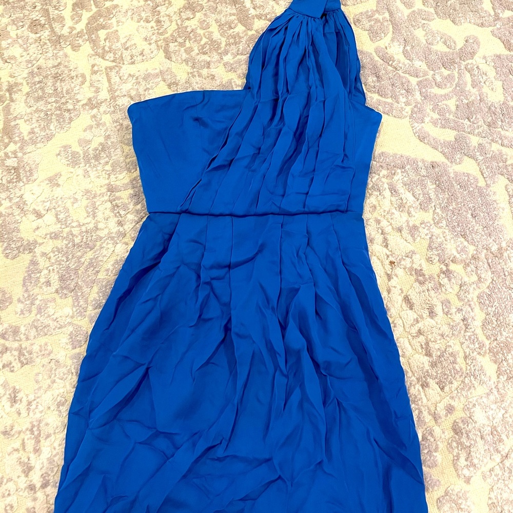 BCBG one shoulder dress